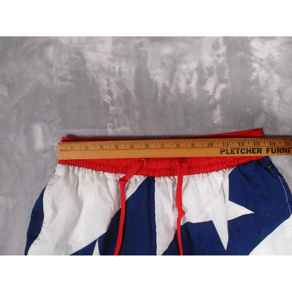 Nike DriFit Throwback Basketball Shorts Men's M USA Red White Blue American Flag - Picture 5 of 8
